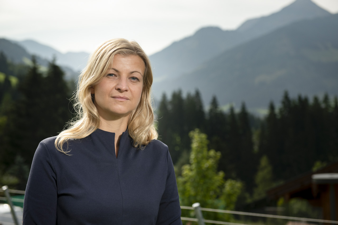 29.08.2018, Alpbach: GPA Geschäftsführerin(?) Barbara Teiber