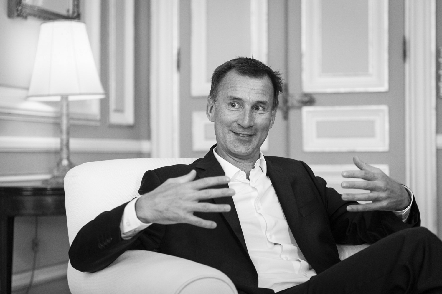 01.08.2018, WIen: Jeremy Hunt in der britischen Botschaft.