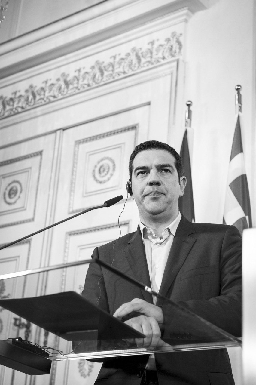 Alexis Tsipras im Bundeskanzleramt
