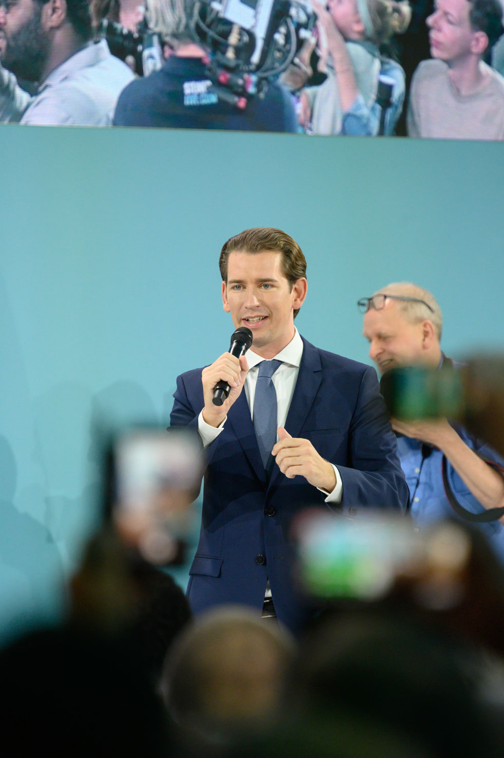 Sebastian Kurz im Kursalon Hübner